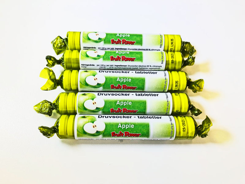 Druvsocker FruitPower Grönt Äpple 5-pack