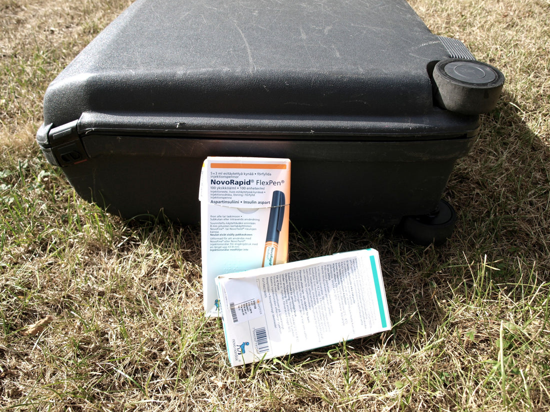 Insulin i värme - lägg aldrig insulin i resväskan