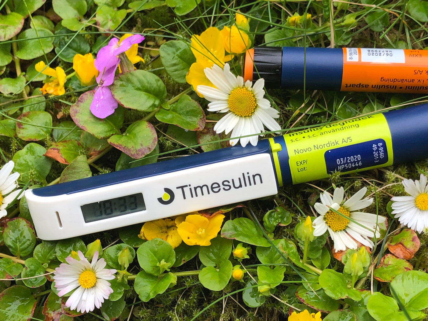 Timesulin pennlock med insulinminne