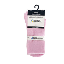 DiaFeet diabetesstrumpor rosa 3-pack