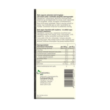 Sockerfri Mörk Choklad SUKRIN Hallon 3-pack innehåll