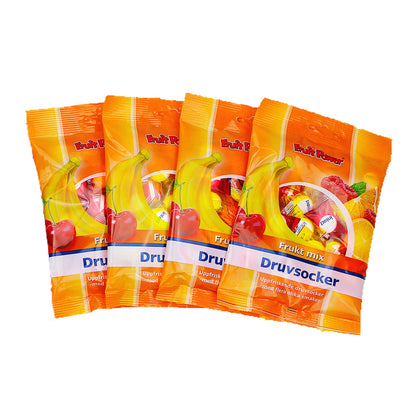 Druvsocker FruitPower Fruktmix 4-pack
