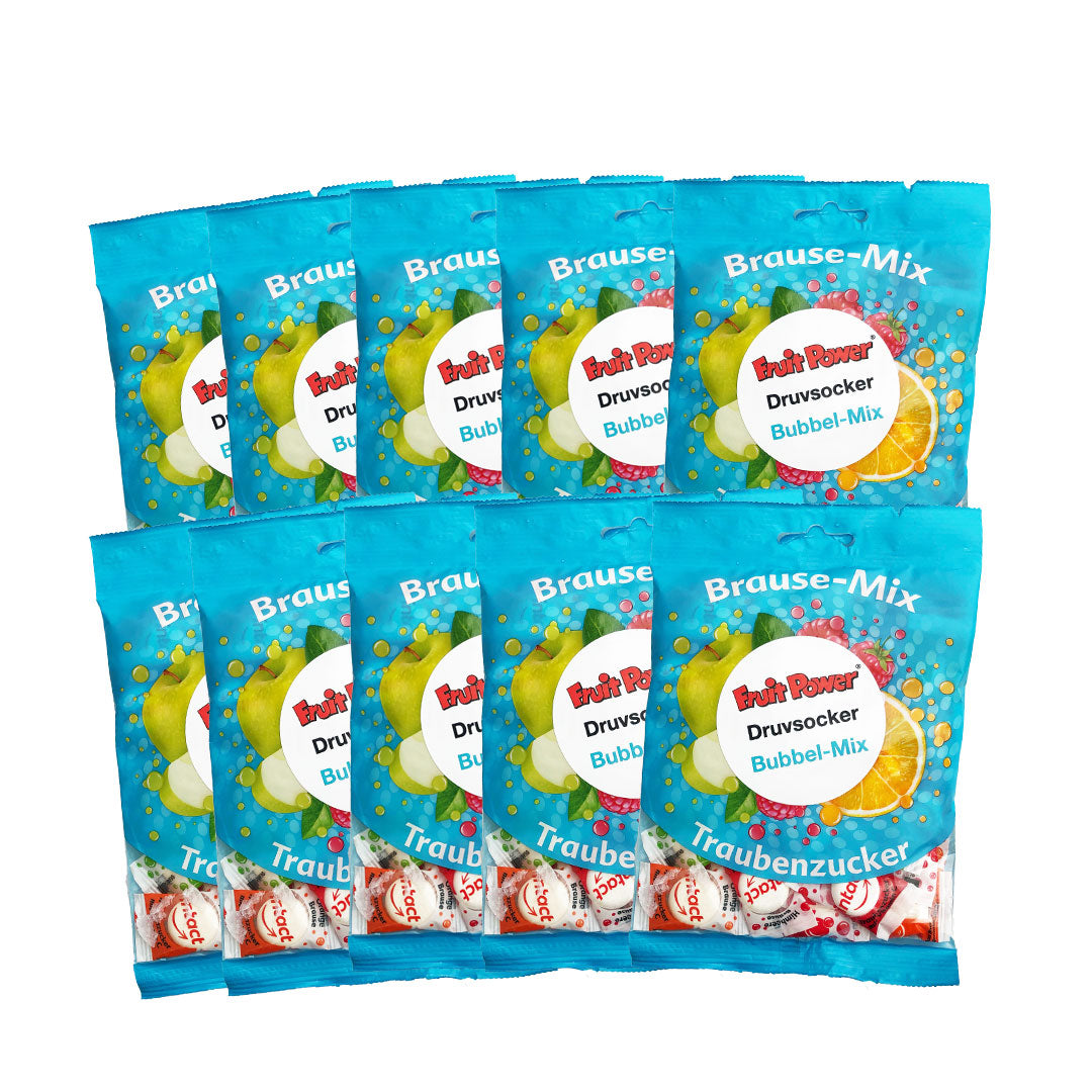 Druvsocker Bubbelmix 10-pack