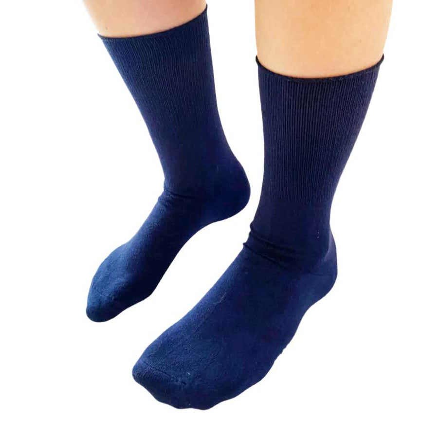 DiaFeet Snygga Diabetesstrumpor i bambu fot