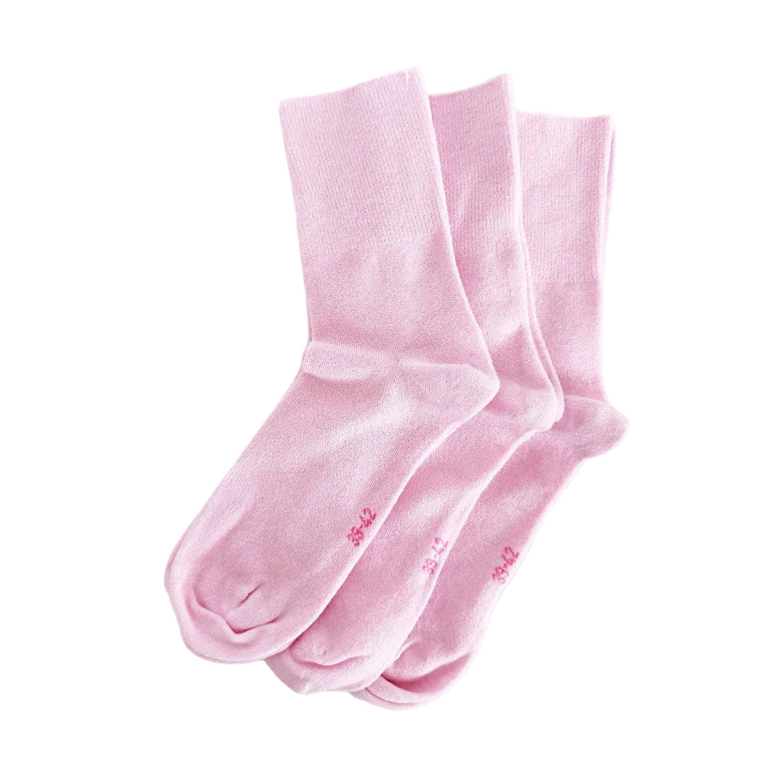 Diafeet Diabetesstrumpa 3-pack-Rosa