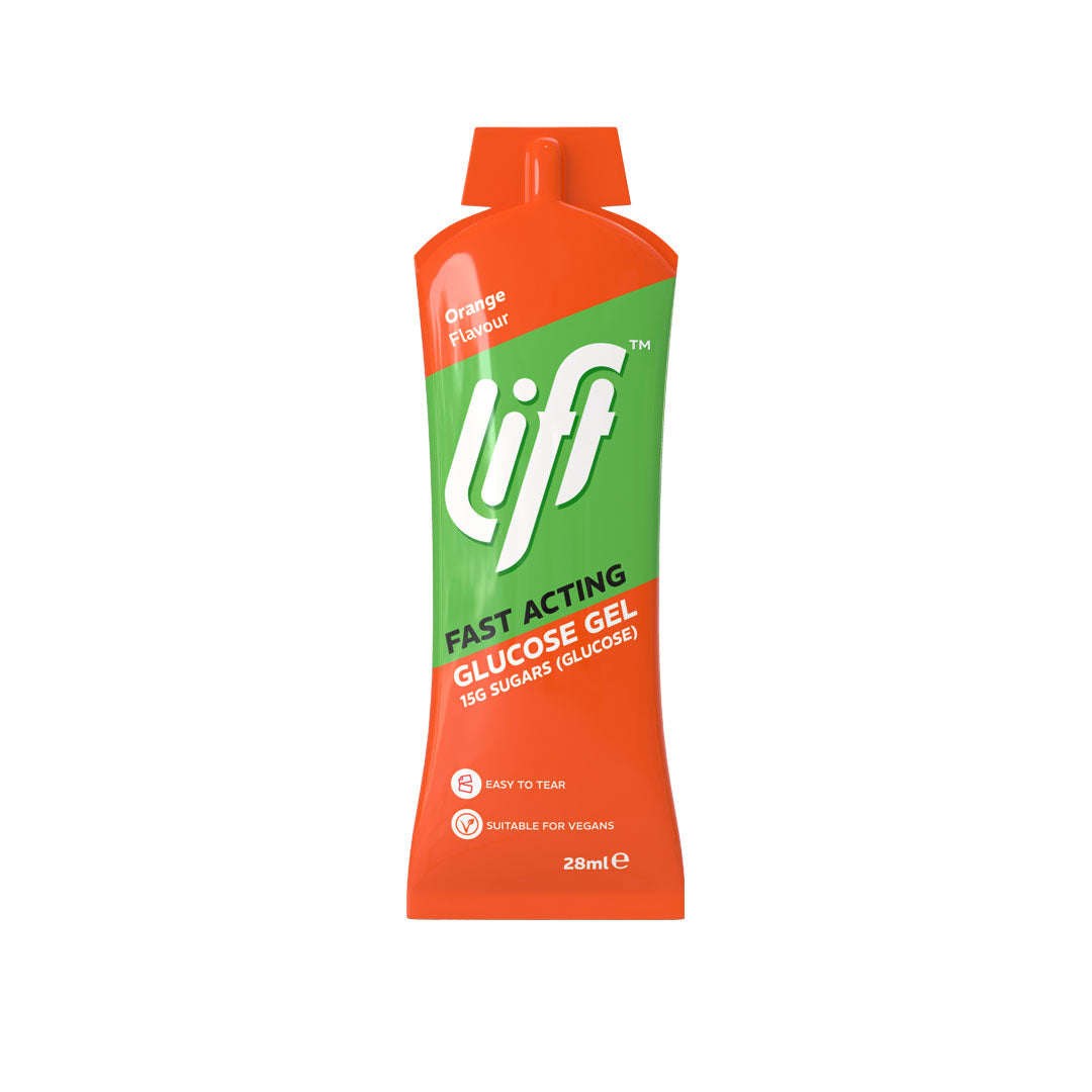 Druvsocker LIFT GlucoGel Apelsin