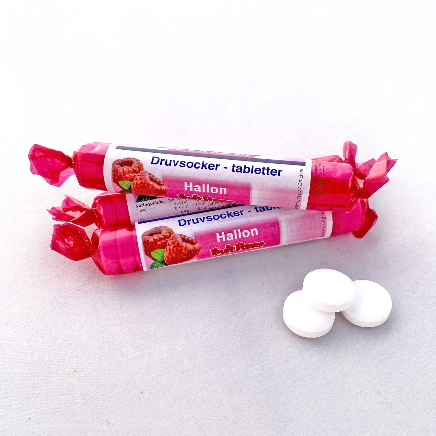 Druvsocker FruitPower Hallon tabletter