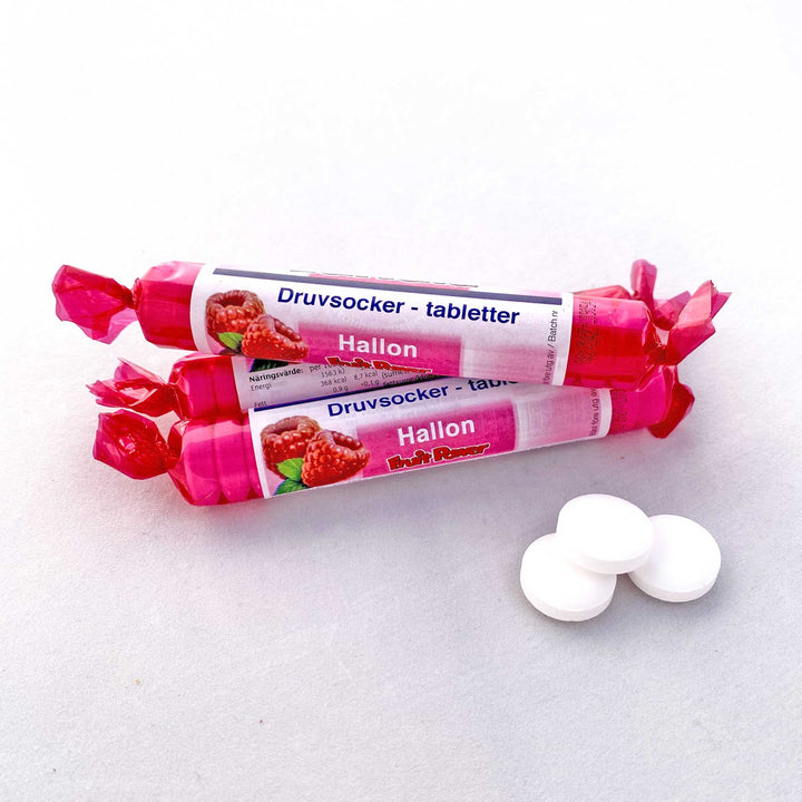 Druvsocker FruitPower Hallon tabletter