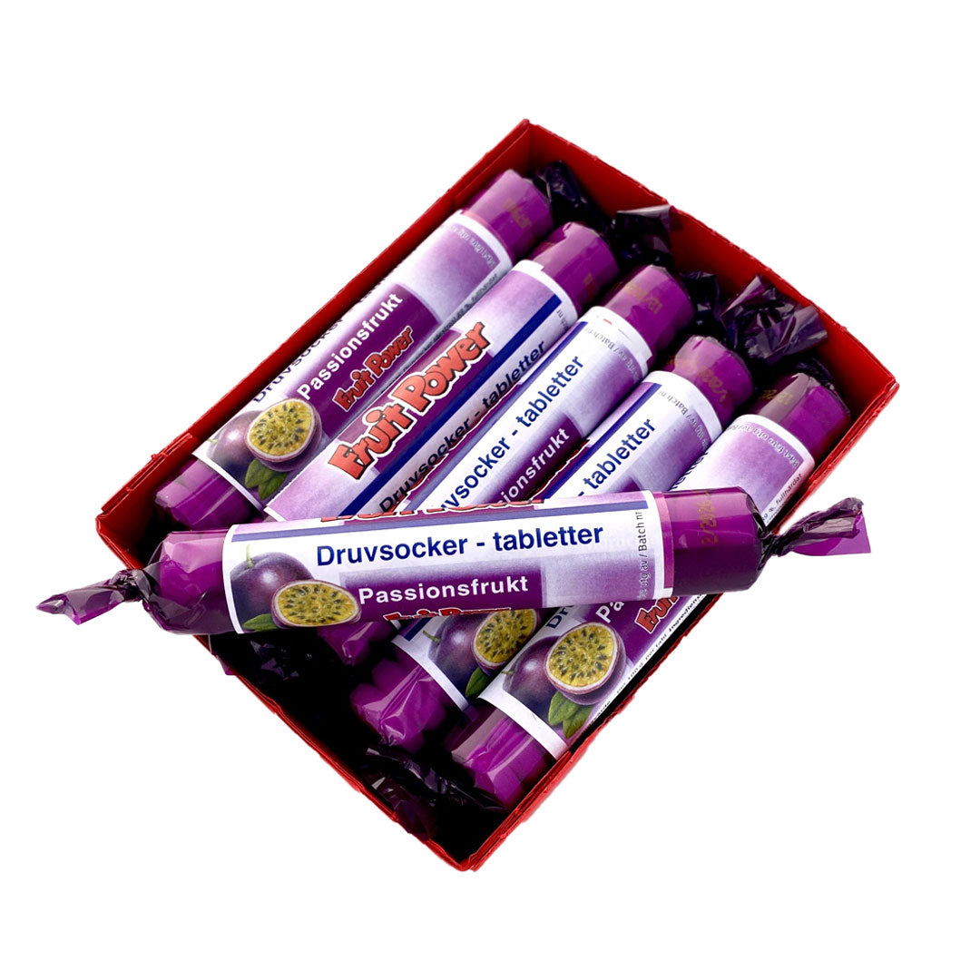 Druvsocker FruitPower Passionsfrukt 15-pack