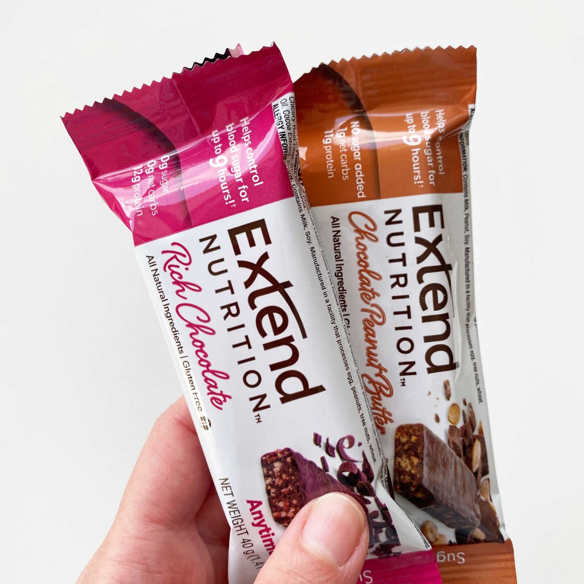 Extend Bar Choklad och Jordnötssmör och Rik choklad