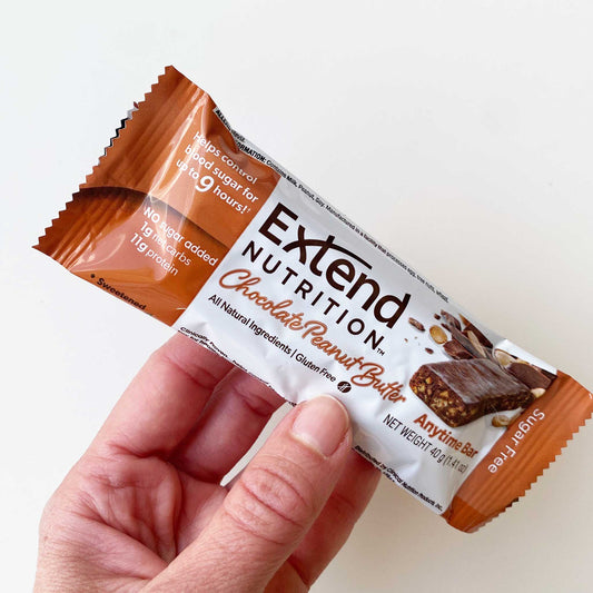 Extend Bar Choklad och Jordnötssmör förpackning