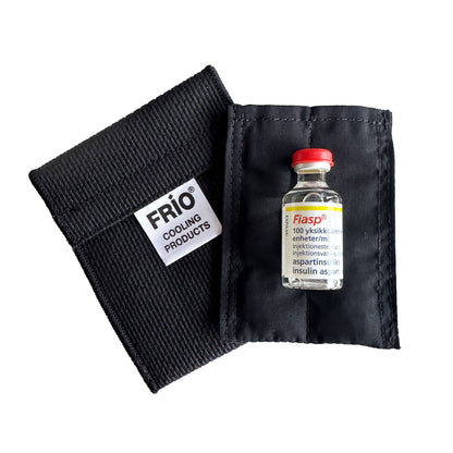 FRIO Kylfodral Insulin 1 Flaska Svart