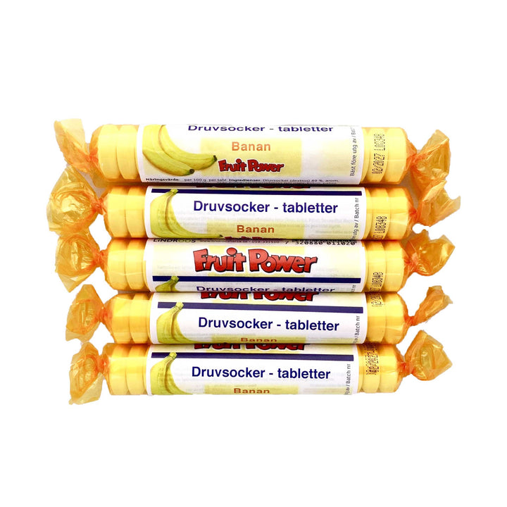 Druvsocker FruitPower Banan 5-pack