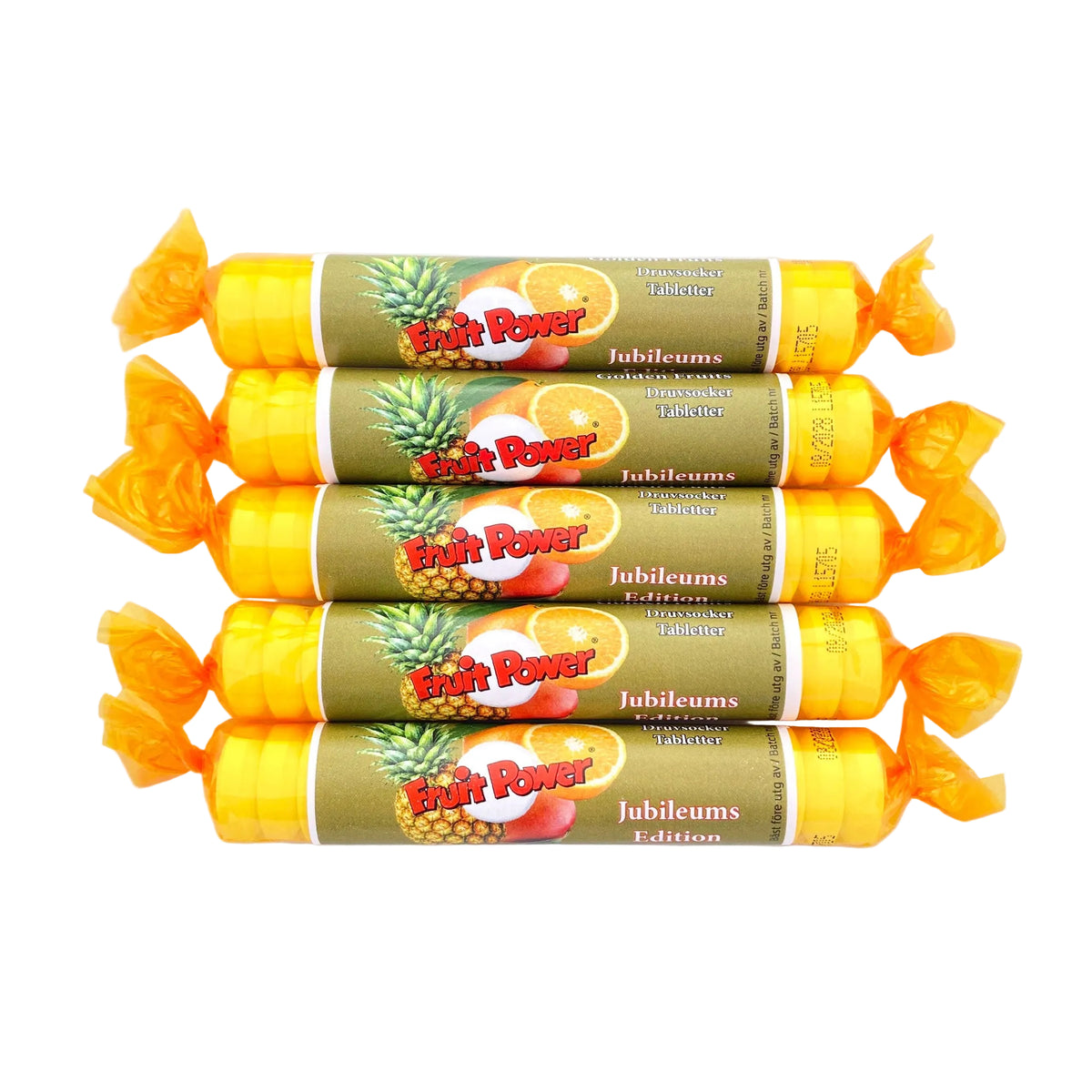 Druvsocker FruitPower Gyllene frukter 5-pack