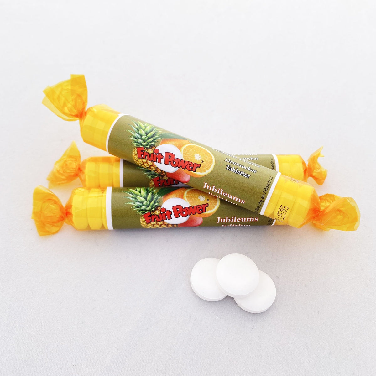Druvsocker FruitPower Gyllene frukter 5-pack druvsockertabletter