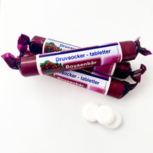 Druvsocker FruitPower Boysenbär tabletter