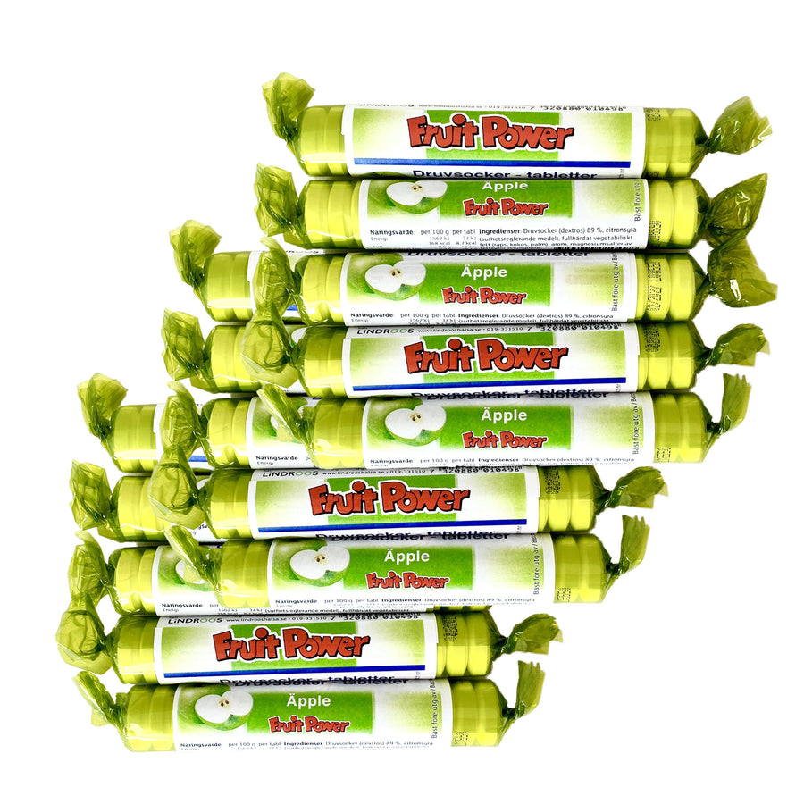 Druvsocker FruitPower Grönt Äpple 15-pack