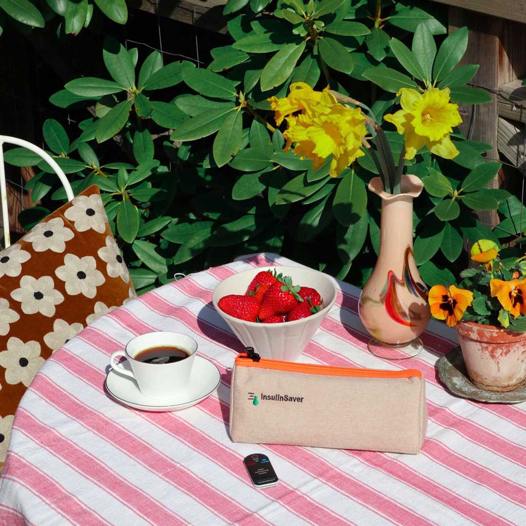 InsulinSaver Kylväska The Bag och smart temperatursensor