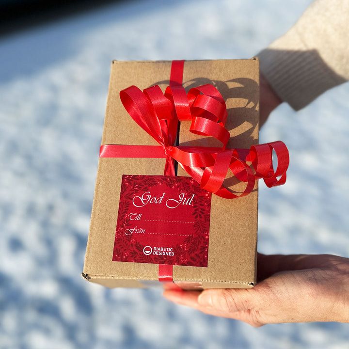 Sockerfriaq julpaketet fin gåvoförpackning