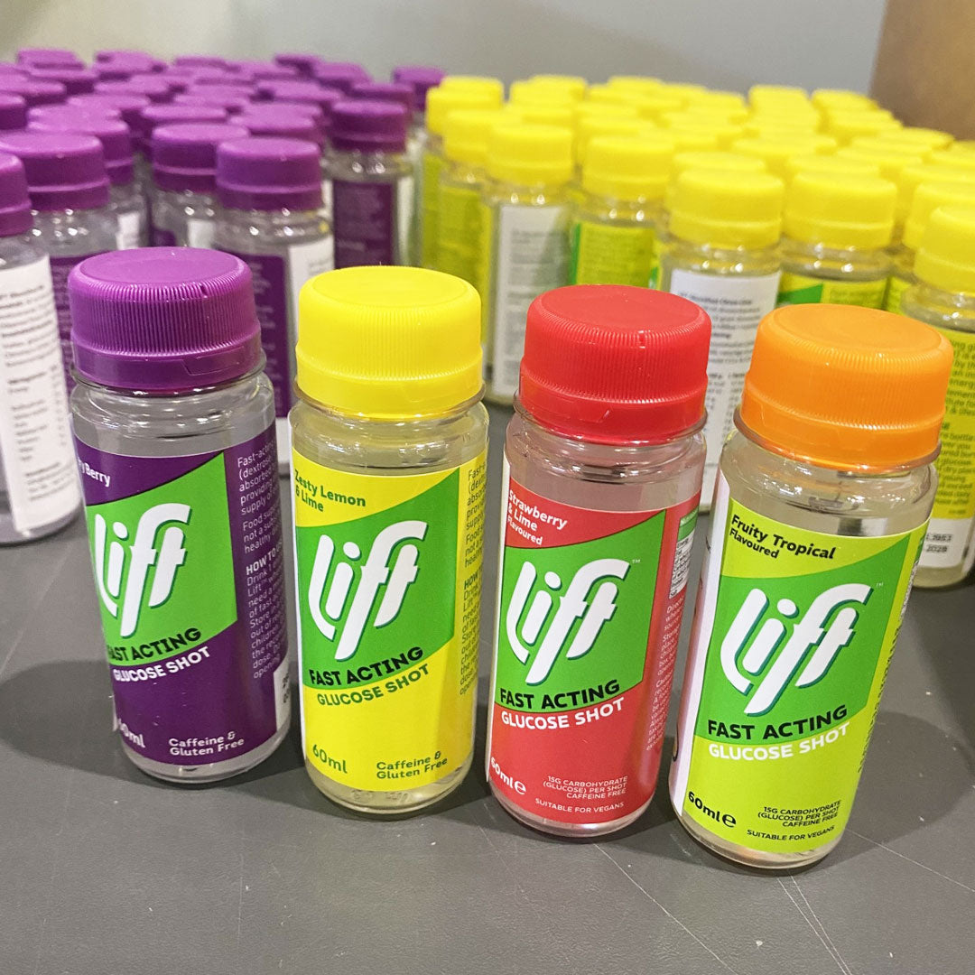 Druvsocker LIFT GlucoShot Prova På alla smaker