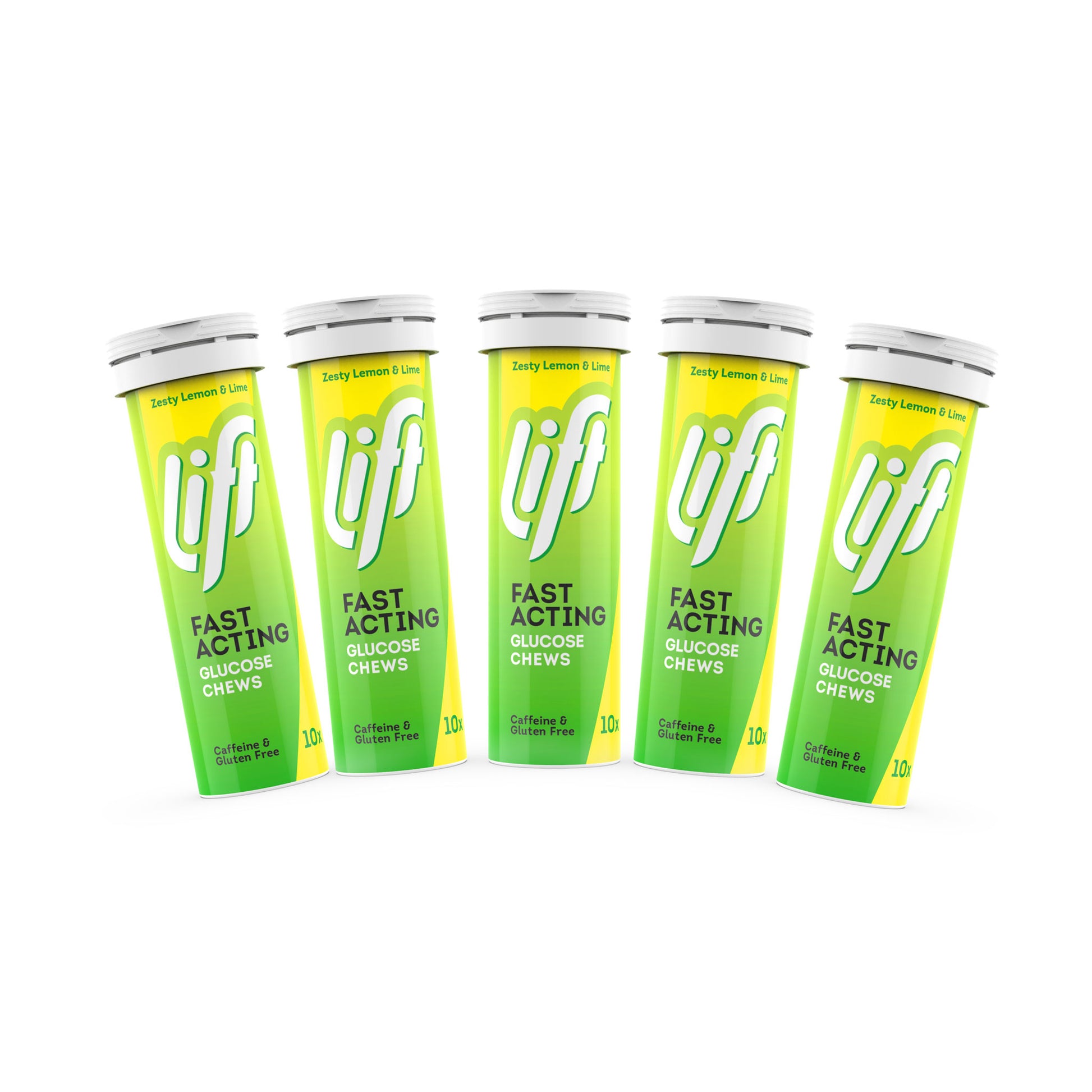 Druvsocker LIFT Citron-Lime 5-pack