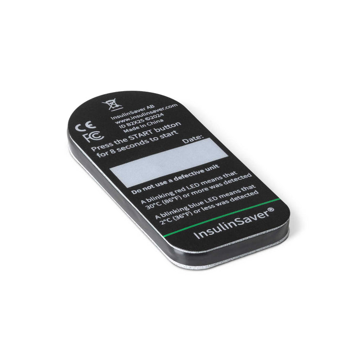 InsulinSaver Smart Insulin Termometer baksida sida