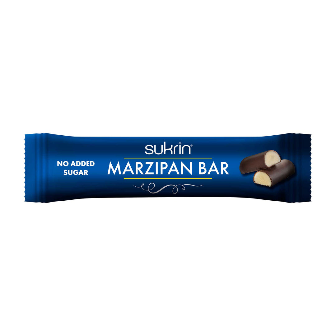nyhet sukrin marzipan bar
