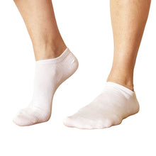 mjuk och skön diabetesstrumpa i bambu sneakersmodell 