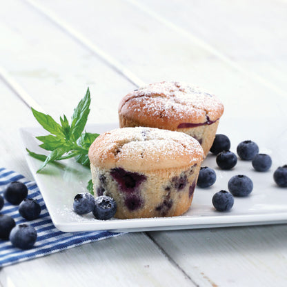 Sukrin sockerfri och glutenfri kakmix blåbärsmuffins