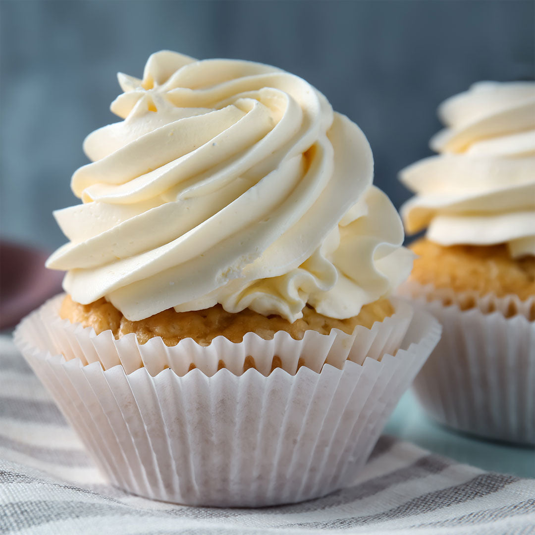 Sukrin sockerfri och glutenfri kakmix muffins med frosting