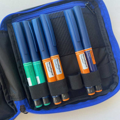 Insulin-kylväska på resa