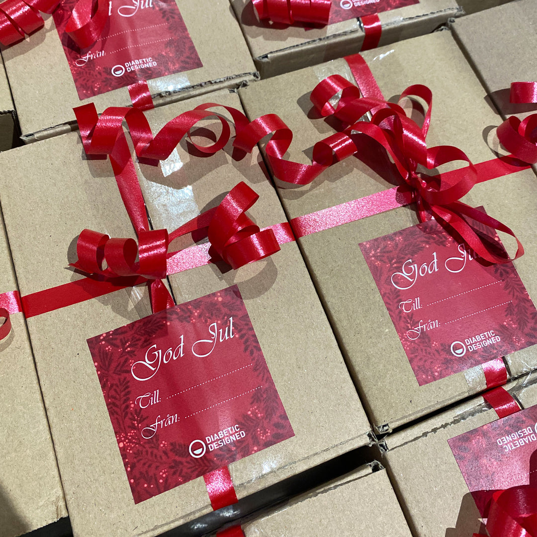 sockjerfria julpaket fint inslaget