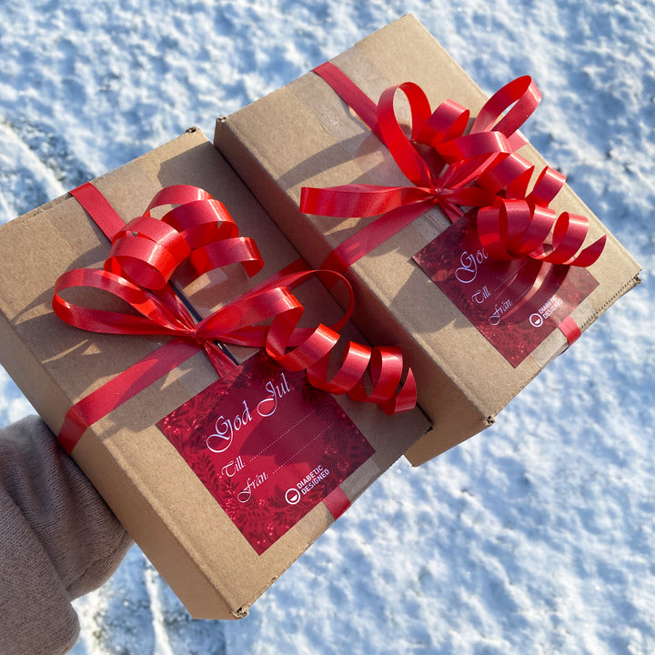 Sockerfria Julpaket fint inslaget