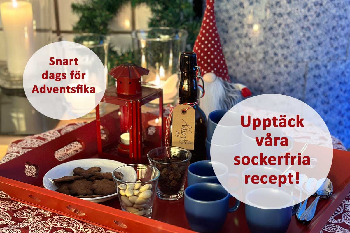 baka sockerfritt till advent