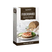 Glutenfritt Fiberbröd SUKRIN 250g förpackning