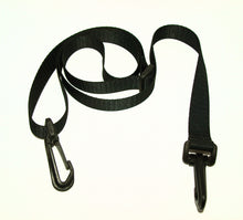 Löstagbart axelband diabetesväska svart