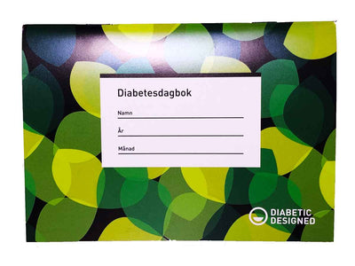 Diabetesdagbok blad framsida