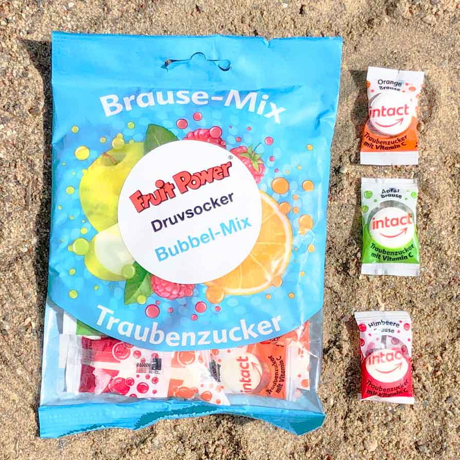 Fruitpower Druvsocker Bubbelmix innehåll