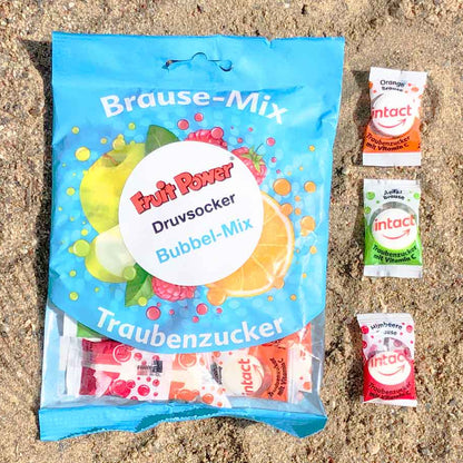 Fruitpower Druvsocker Bubbelmix innehåll