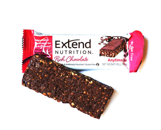 Extend Bar Rik Choklad hjälper dig få stabilt blodsocker