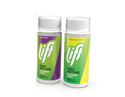 Druvsocker LIFT GlucoShot Bär Citron Lime