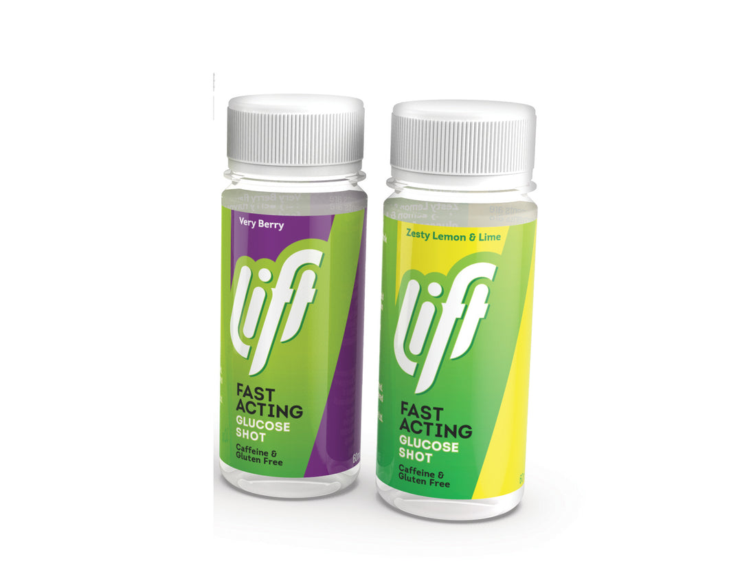 Druvsocker LIFT GlucoShot fd GlucoJuice