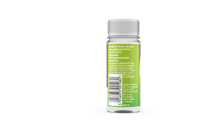 Druvsocker LIFT GlucoShot Bär baksida text