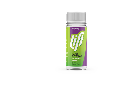 Druvsocker LIFT GlucoShot Bär framsida flaska