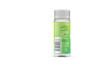 Druvsocker LIFT GlucoShot Citron-Lime Baksida text