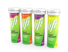 Druvsocker LIFT  Prova På alla smaker Hallon Apelsin Blåbär Citron-Lime