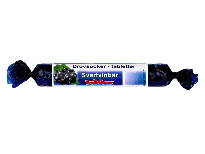 Druvsocker FruitPower Svarta vinbär rulle
